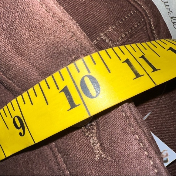 Madewell Mid Rise Coated Kick Out Jeans - Picture 8 of 9